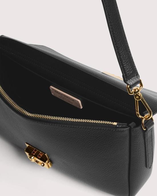 26SS 코치넬리 숄더백 5763178 Black - COCCINELLE