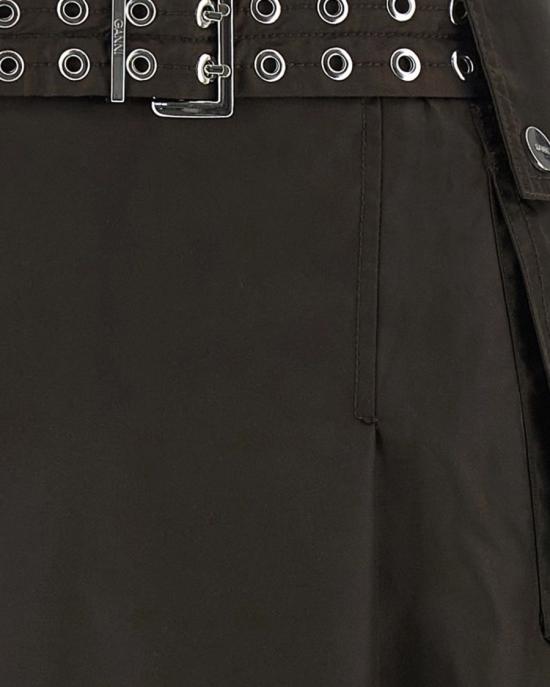 26SS 가니 미디 스커트 2541055 Black - GANNI
