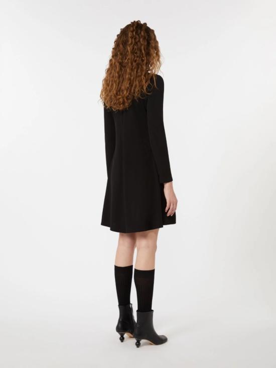 25FW 막스마라 미디 원피스 2525626012600001 Black - MAX MARA