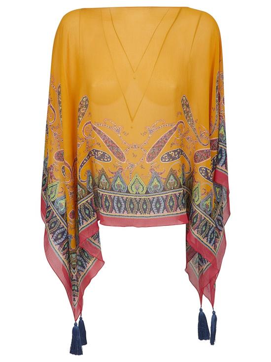 26SS 에트로 코트 WRJA0027 AKE03 Yellow