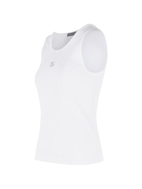 26SS 돌체앤가바나 민소매 티셔츠 F8V40ZGDDL8W0800 White - DOLCE & GABBANA