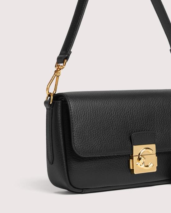 26SS 코치넬리 숄더백 1477799 Black - COCCINELLE