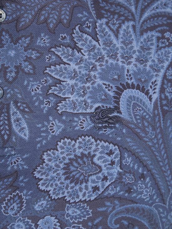 26SS 에트로 폴로 티셔츠 MRMD0004 AKF81 Blue - ETRO