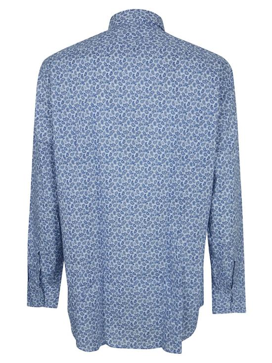 26SS 에트로 긴팔 셔츠 MRIB0001 99SAEG3 Blue - ETRO