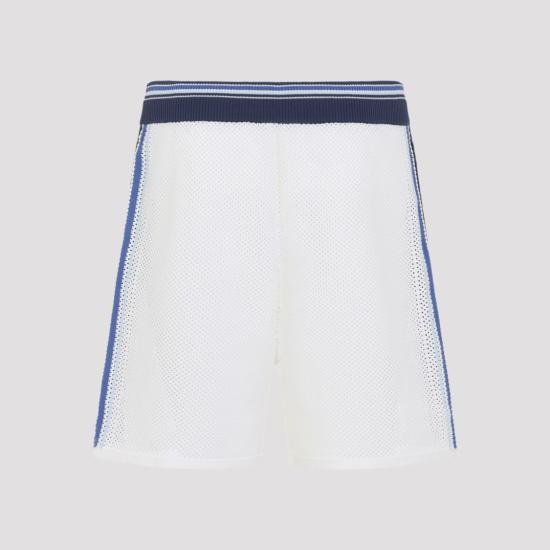 26SS 카사블랑카 숏팬츠 MSS26KW130601 White - CASABLANCA