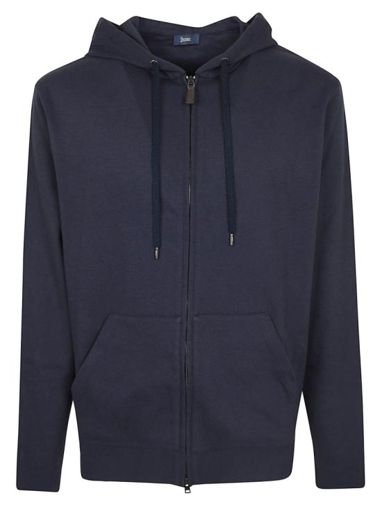 26SS 에르노 후드 티셔츠 JC000075U 54007 Black