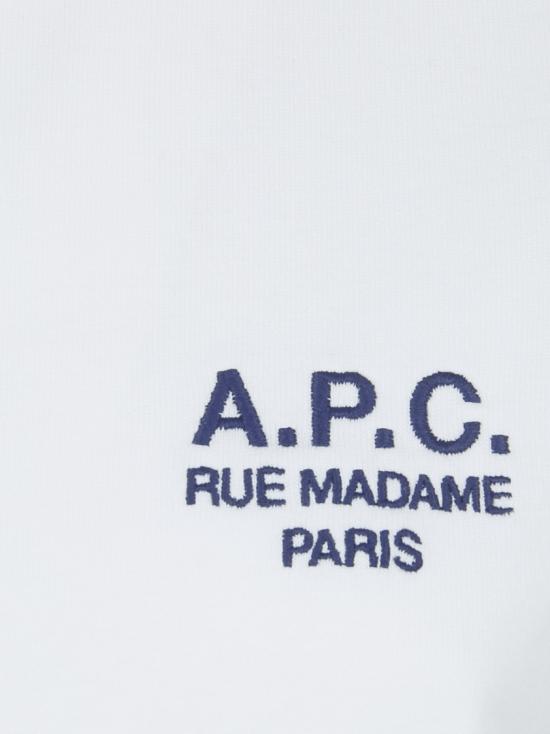 26SS 아페쎄 반팔 티셔츠 COHBUUM26388TAE White - A.P.C.