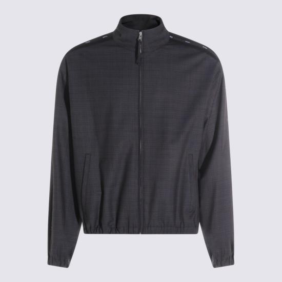 26SS 모스키노 자켓 261ZZ060402261191 Grey - MOSCHINO