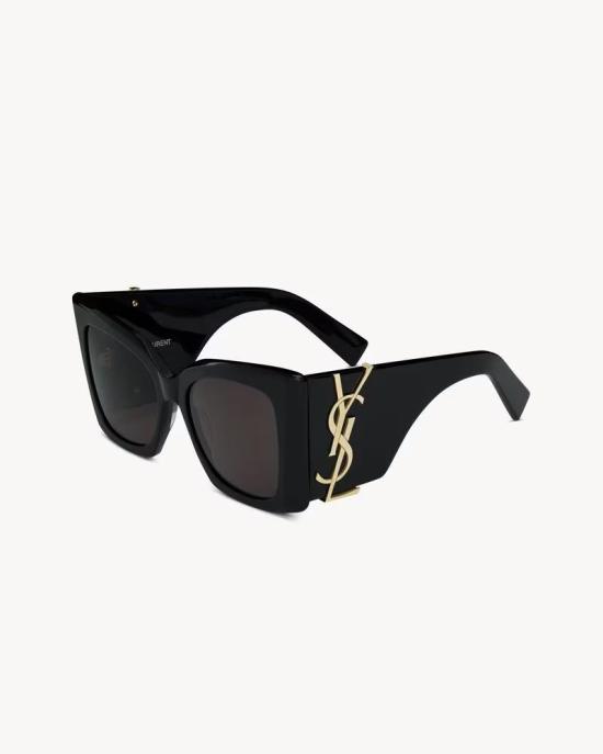 26SS 생로랑 선글라스 736461Y99561000 Black - SAINT LAURENT