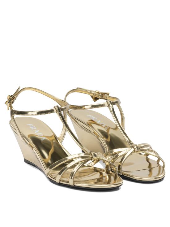 26SS 프라다 샌들 1X383O3AU1F0522 F 055 Gold - PRADA