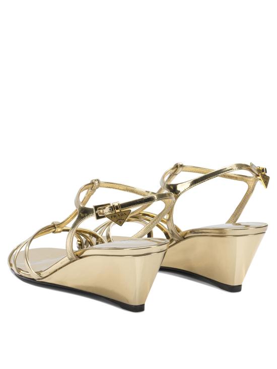 26SS 프라다 샌들 1X383O3AU1F0522 F 055 Gold - PRADA