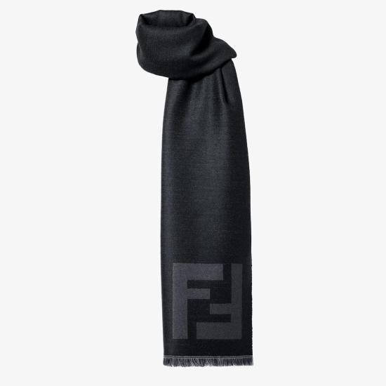 26SS 펜디 머플러/스카프 FXS407AWTZF1WWU Black - FENDI