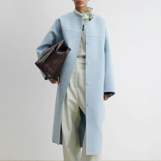  레이첼 코미 코트 글린트  라이트 블루