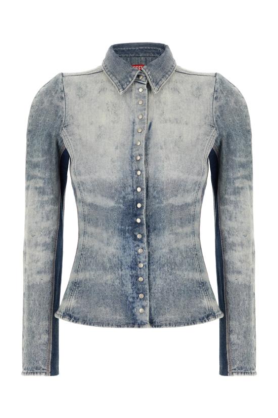 25FW 디젤 셔츠 A21284068TY 01 DENIM