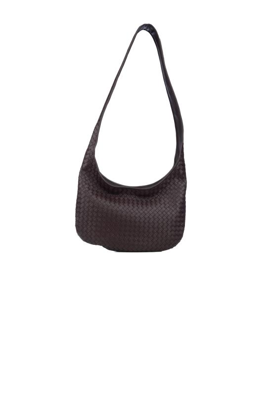 25FW 보테가베네타 베네토 인트레치아토 숄더백 826877V5KD0 2263 DARK BAROLO SILVER