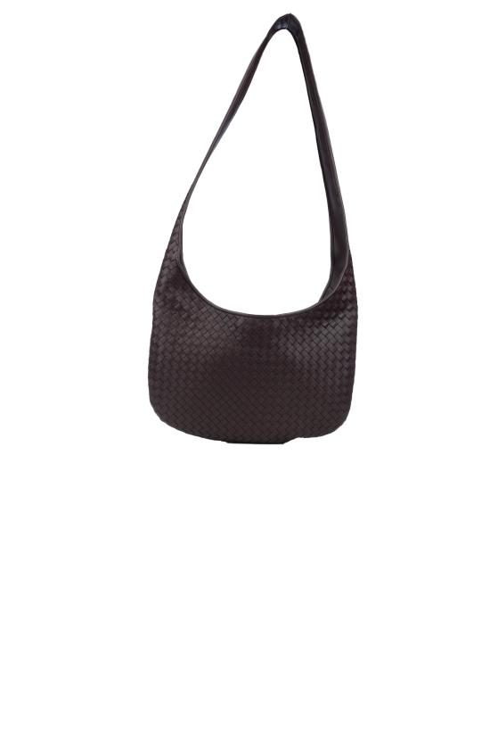 25FW 보테가베네타 베네토 인트레치아토 숄더백 826877V5KD0 2263 DARK BAROLO SILVER - BOTTEGA VENETA