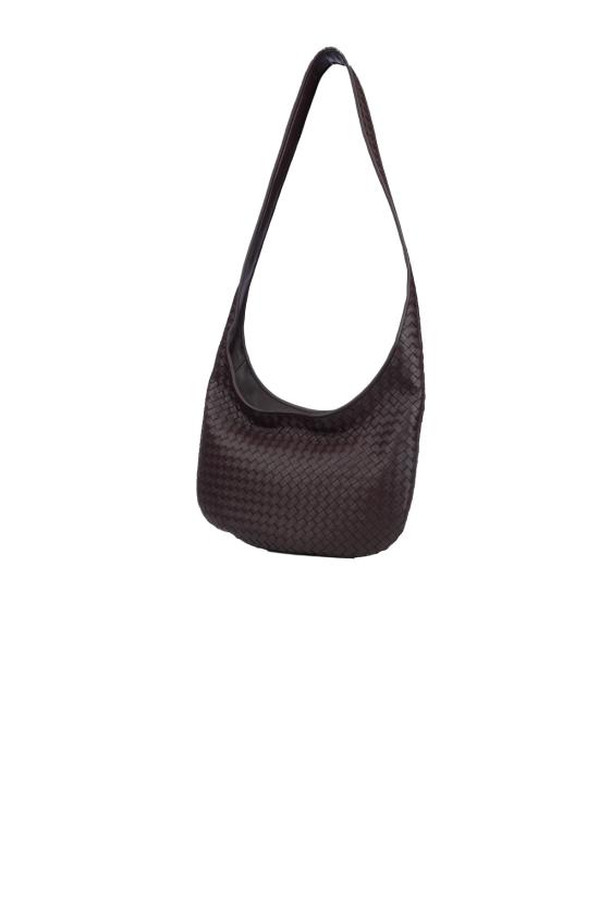 25FW 보테가베네타 베네토 인트레치아토 숄더백 826877V5KD0 2263 DARK BAROLO SILVER - BOTTEGA VENETA