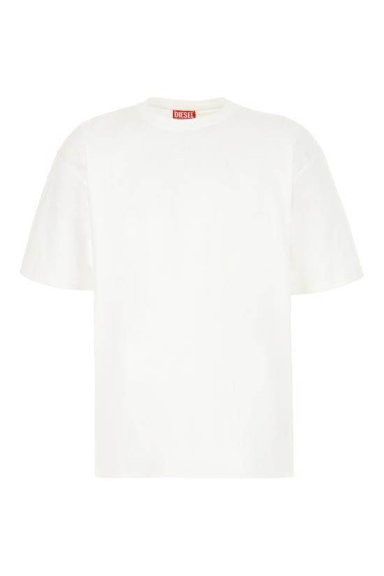 25FW 디젤 반팔 티셔츠 A215620PLAT 100 WHITE