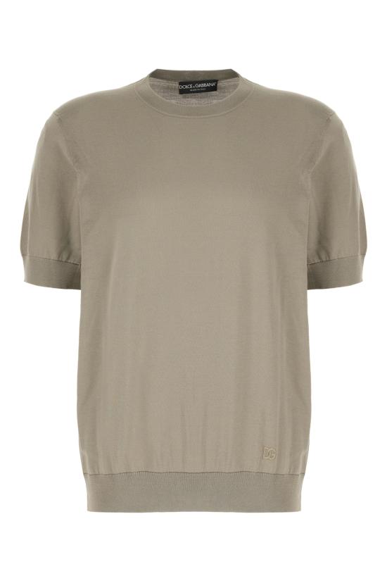 26SS 돌체앤가바나 반팔 티셔츠 GXX03ZJBSO5 M0263 KAKI CHIARO