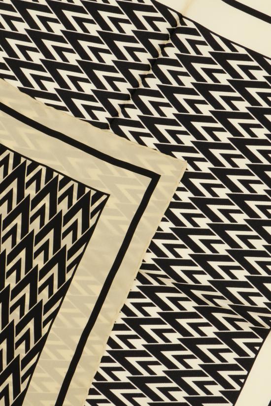 26SS 발렌티노 가라바니 머플러/스카프 8Y2EK008DRQ REX CREMA NERO - VALENTINO GARAVANI