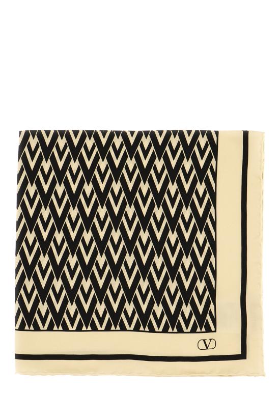 26SS 발렌티노 가라바니 머플러/스카프 8Y2EK008DRQ REX CREMA NERO