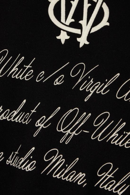 25FW 오프화이트 자켓 OMEH053F25FAB003 1017 BLACK FROZEN - OFF WHITE