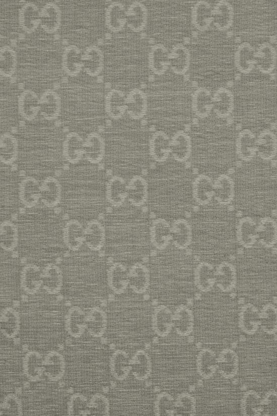 25FW 구찌 GG 프린트 울&코튼 숄 8452433GC46 1963 Grigio - GUCCI
