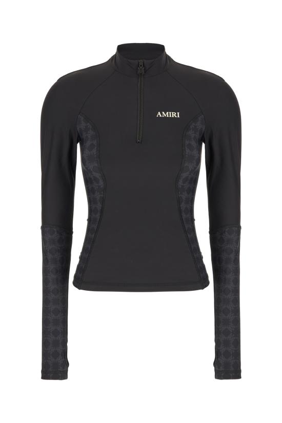 26SS 아미리 긴팔 티셔츠 AWBOAC1001 001 BLACK