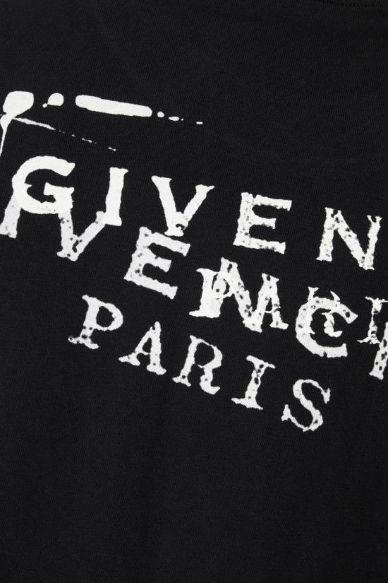 26SS 지방시 반팔 티셔츠 BM71NK3YSA 001 BLACK - GIVENCHY