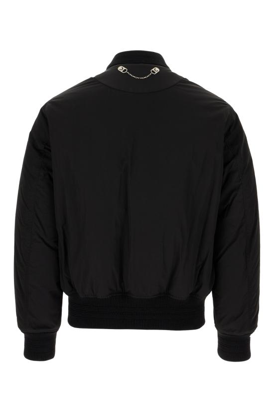 25FW 오프화이트 자켓 OMEH05GF25FAB001 1010 BLACK - OFF WHITE