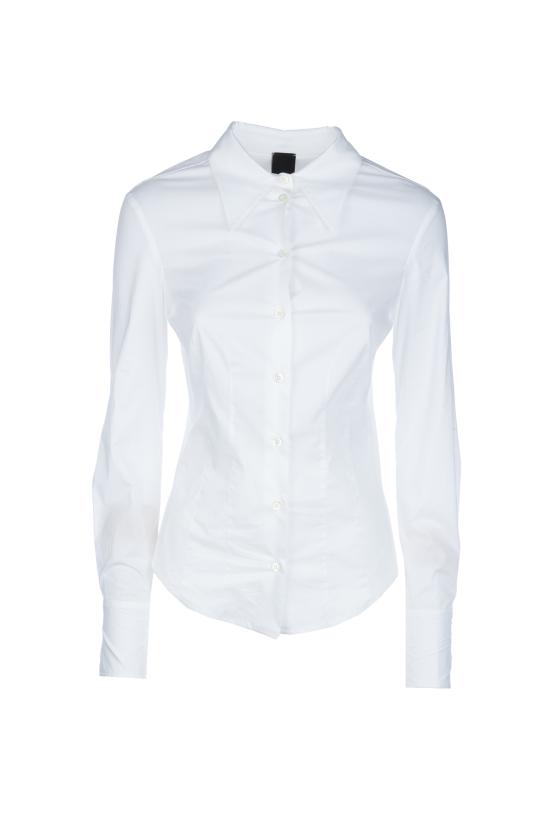 25FW 핑코 셔츠 105619A2TI Z04 BIANCO BRILLANTE