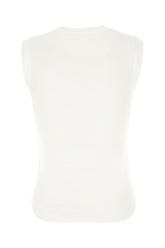 26SS 디 아티코 민소매 티셔츠 260WCN00003JJJ025AA 001 WHITE - THE ATTICO