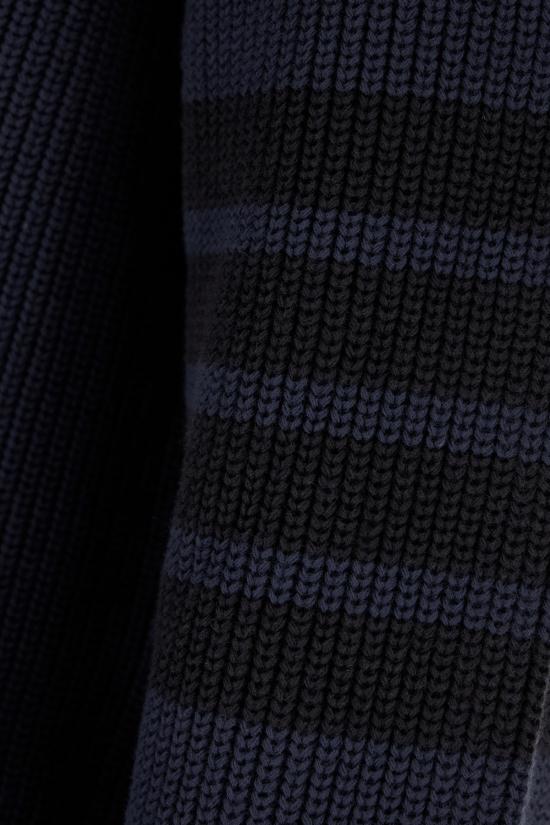 26SS 톰브라운 코튼 가디건 스티치 4바 풀오버 MKA580AY3065 415 NAVY - THOM BROWNE