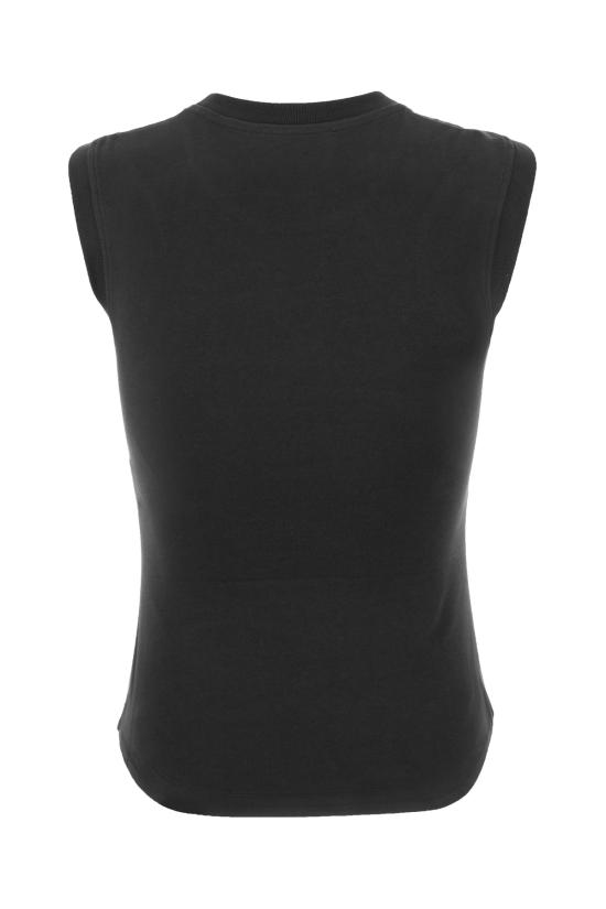 26SS 디 아티코 민소매 티셔츠 260WCN00003JJJ025AA 615 FADED BLACK - THE ATTICO