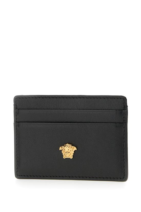26SS 베르사체 라 메두사 카드 홀더 DPN24671A14675 1B00V BLACK GOLD - VERSACE