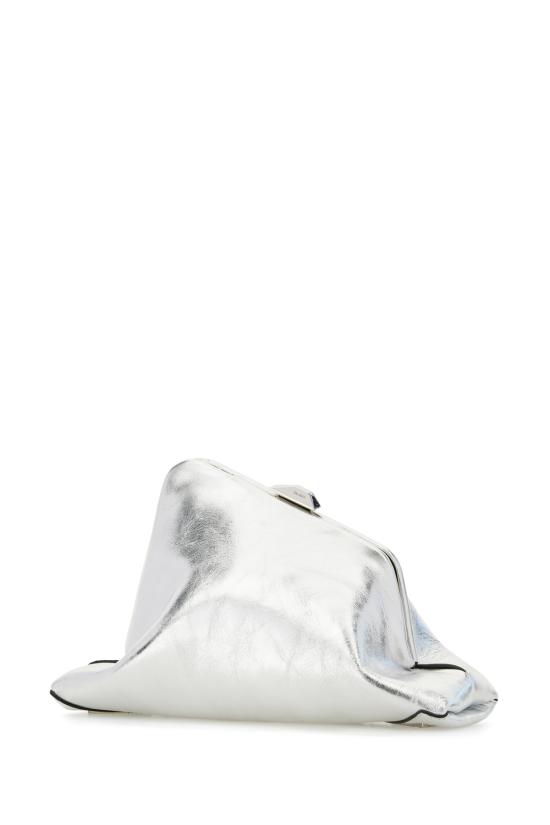 26SS 디 아티코 클러치/파우치 251WAH00059LBT070AA 002 SILVER - THE ATTICO