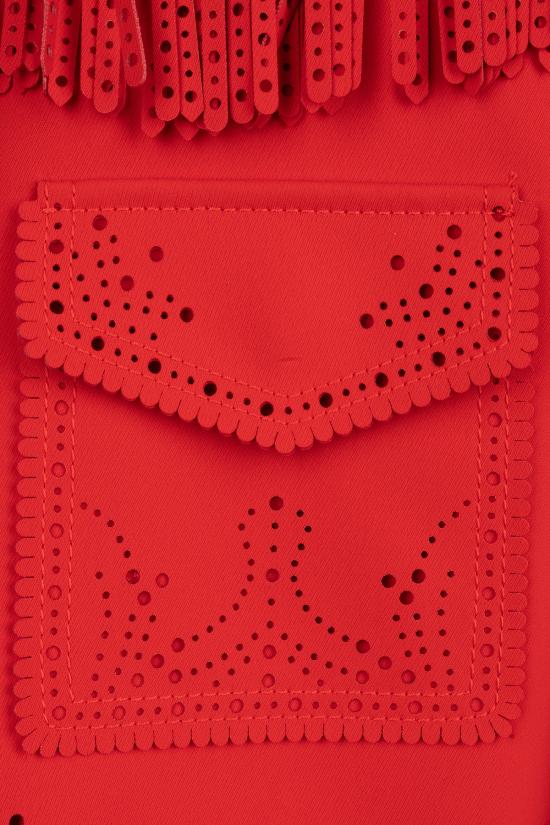 26SS 에르마노 설비노 자켓 D486I332ROWQ 81763 Rosso - ERMANNO SCERVINO