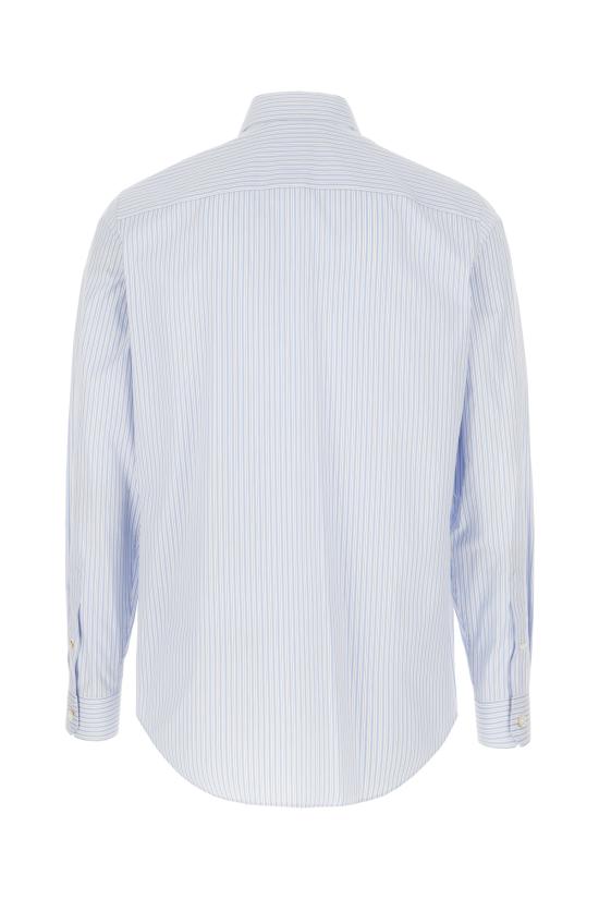 26SS 베르사체 긴팔 셔츠 10188741A16476 2VM60 CELESTE OPTIC WHITE - VERSACE