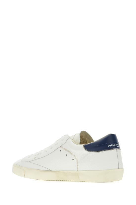 26SS 필립모델 스니커즈 PRLU VZ03 VEAU CERF BLANC BLUE - PHILIPPE MODEL