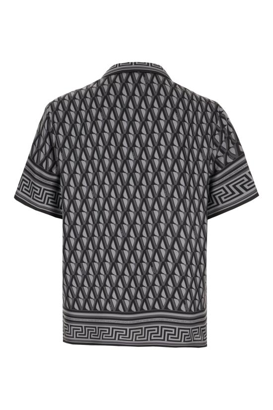 26SS 베르사체 긴팔 셔츠 10227401A16785 5E720 DARK ANTHRACITE TONAL - VERSACE