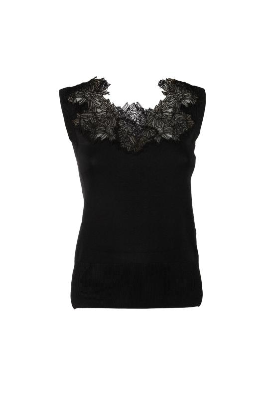 26SS 에르마노 설비노 스웨터 D485L361APIKX 95708 Nero