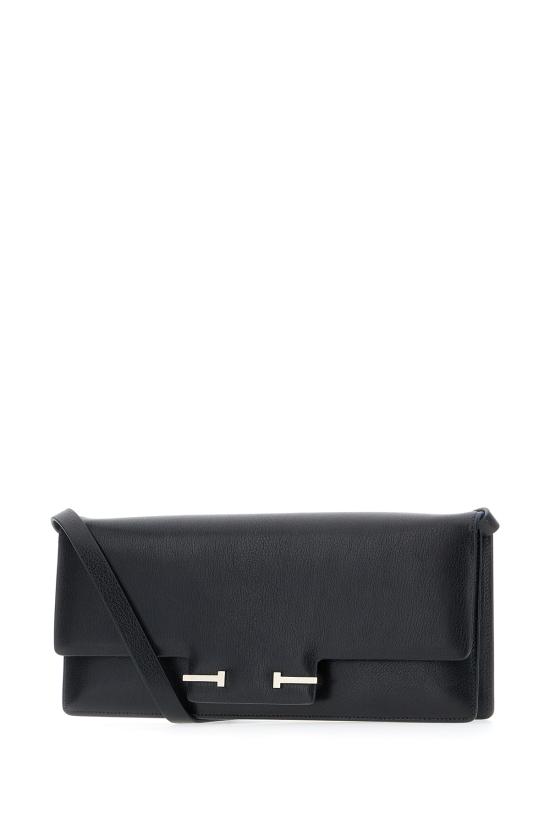 25FW 톰포드 숄더백 L1899LGO033P 1N001 BLACK - TOMFORD
