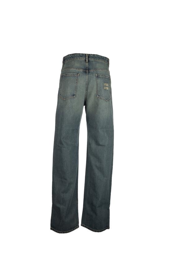 26SS 미우미우 데님 팬츠 GWP483181D F0008 Blu - MIU MIU