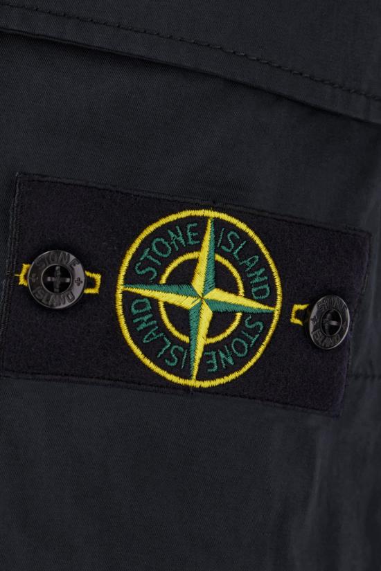 26SS 스톤 아일랜드 스트레치 코튼 텔라 파라슈트 카고 쇼츠 S15L100020S0003 V0020 BLUE NAVY - STONE ISLAND