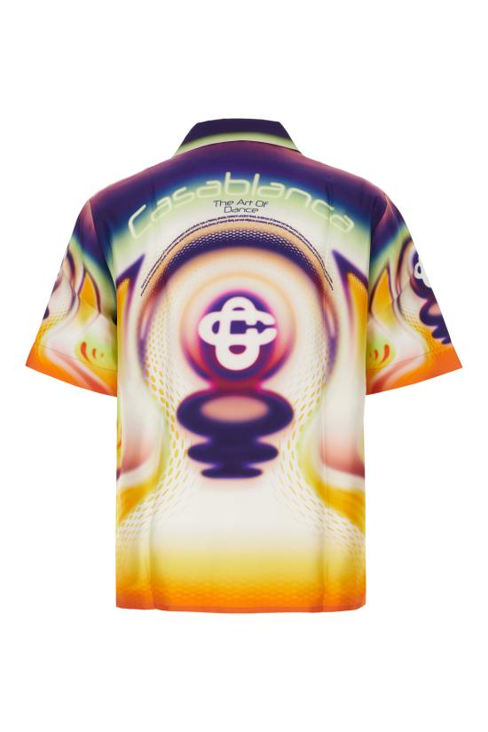 26SS 카사블랑카 반팔 티셔츠 MSS26SH00301 MULTICOLOR Multicolor - CASABLANCA