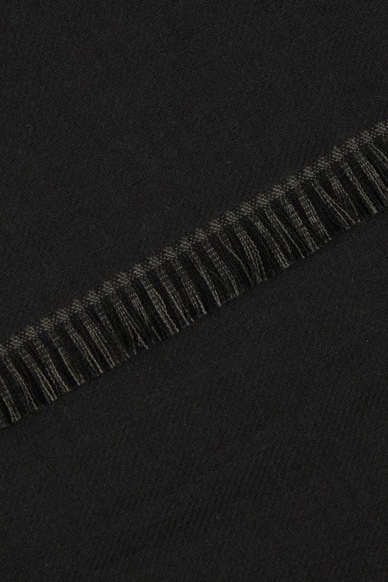 25FW 구찌 울 실크 자카드 스톨 스카프 8355404G930 1062 BLACK MEDIUM GREY - GUCCI