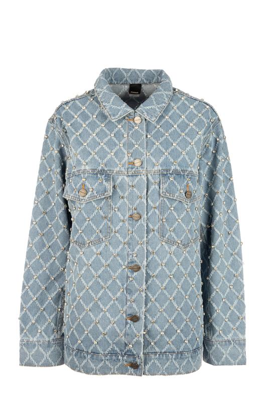 26SS 핑코 셔츠 106246A32N PJE LAVAGGIO CHIARO