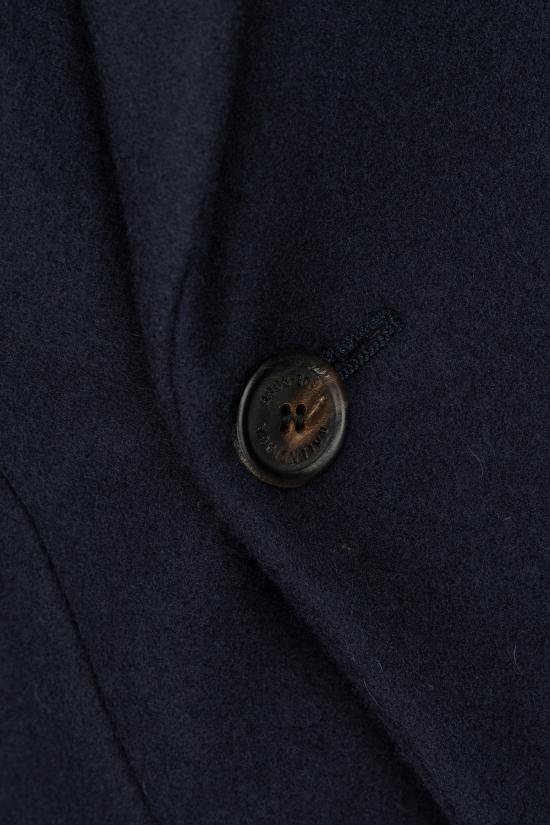 25FW 발렌시아가 플레어 울 코트 850608TQU14 8230 CORPORATE NAVY - BALENCIAGA