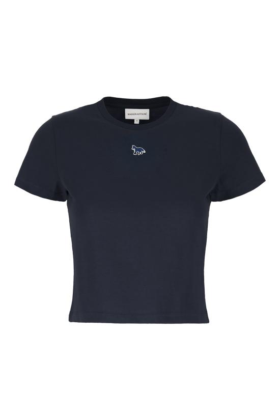 26SS 메종키츠네 베이비 폭스 베이비 티셔츠 MW00105KJ7026 0413 CLASSIC NAVY