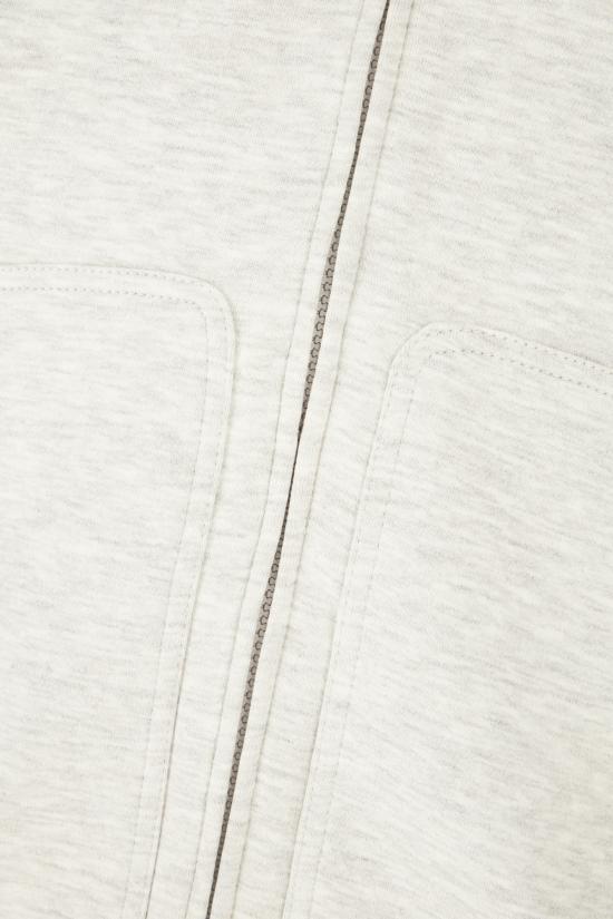 26SS 브루넬로 쿠치넬리 후드 티셔츠 MM8319079G C1250 Grigio perla - BRUNELLO CUCINELLI